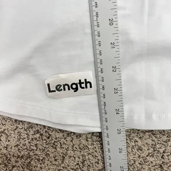 NWT ZYIA ACTIVE Women's S White Green Mountain Moon‎ Performance Gym Tank Top - Picture 7 of 8